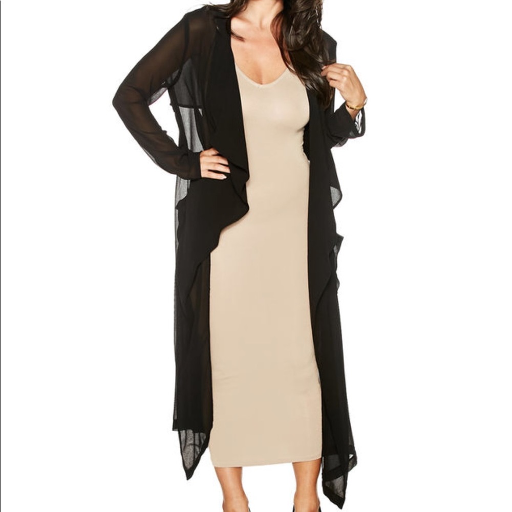 Sheer naked trench